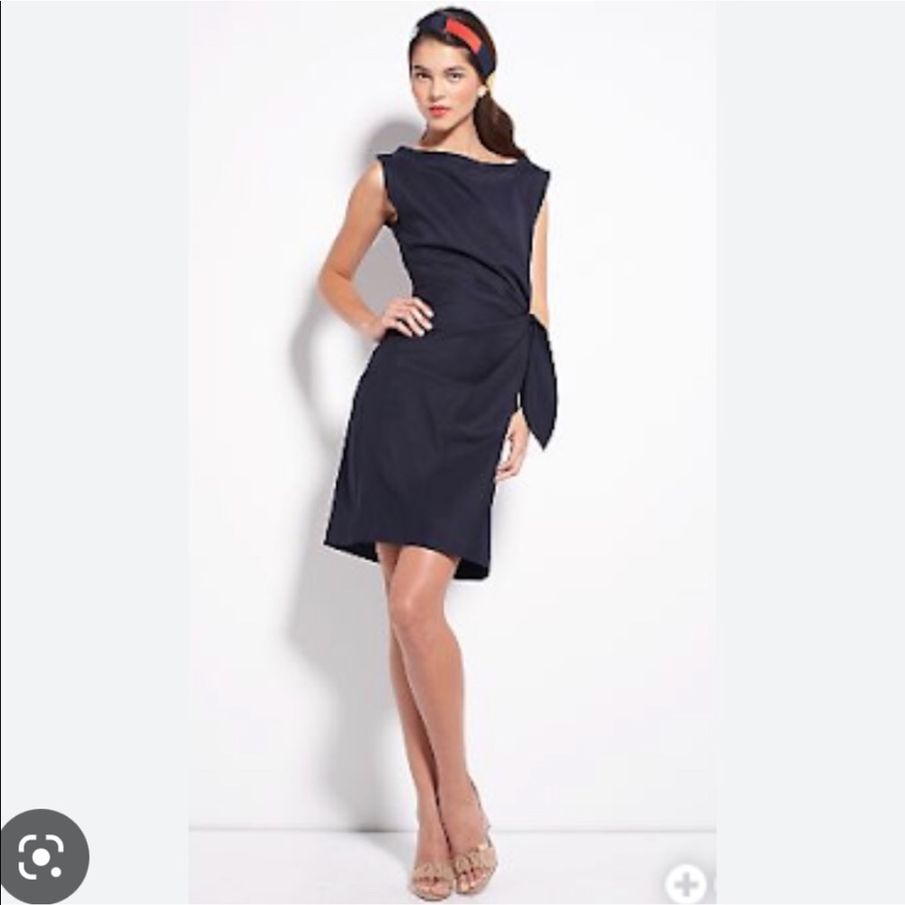 Diane von Furstenberg Della Black Dress Sz. 12